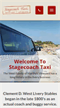 Mobile Screenshot of mvstagecoachtaxi.com